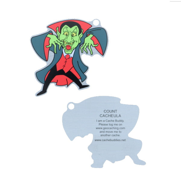 Count Cacheula Travel Tag