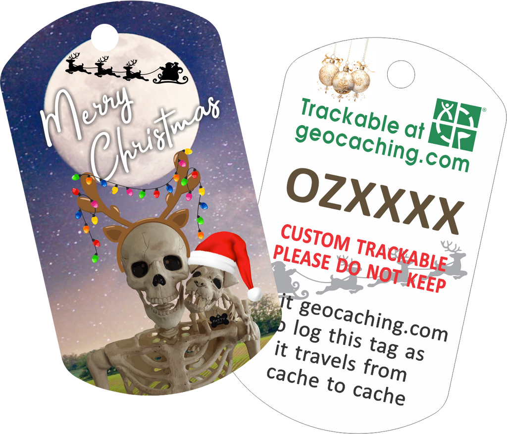 Ned's Happy Christmas Travel Tag