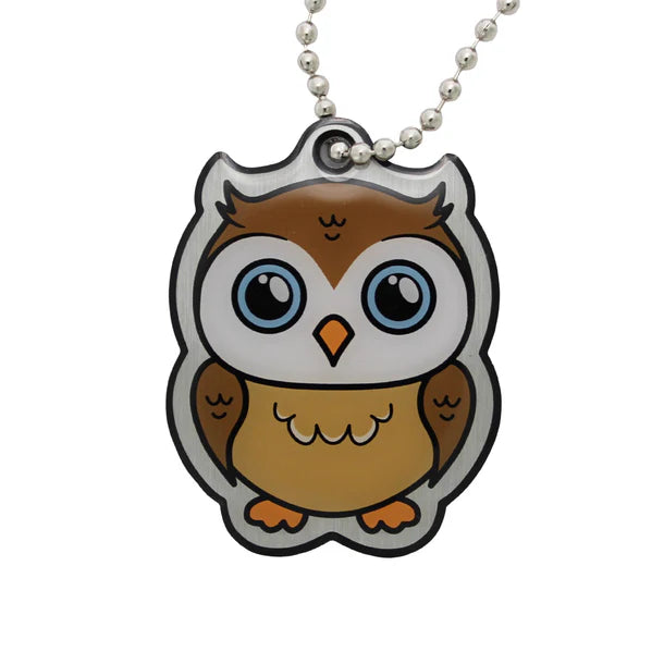 Cachekinz Owl Travel Tag