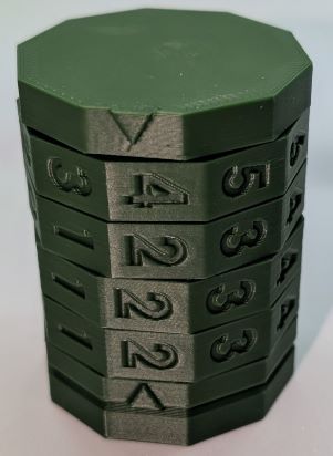 Cryptex 3D Printed