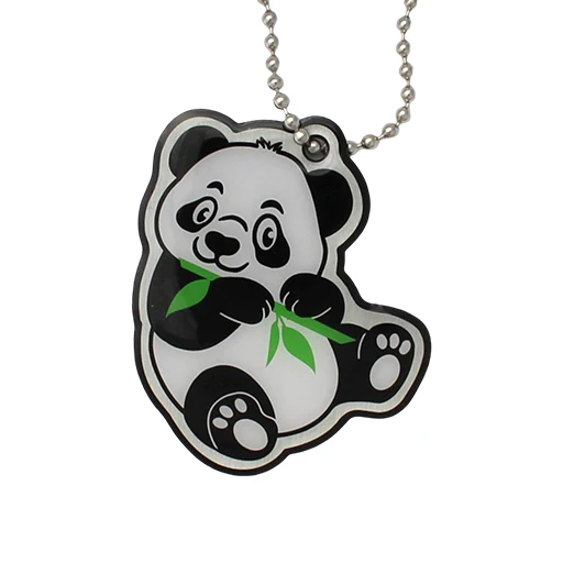 Cachekinz Panda Travel Tag