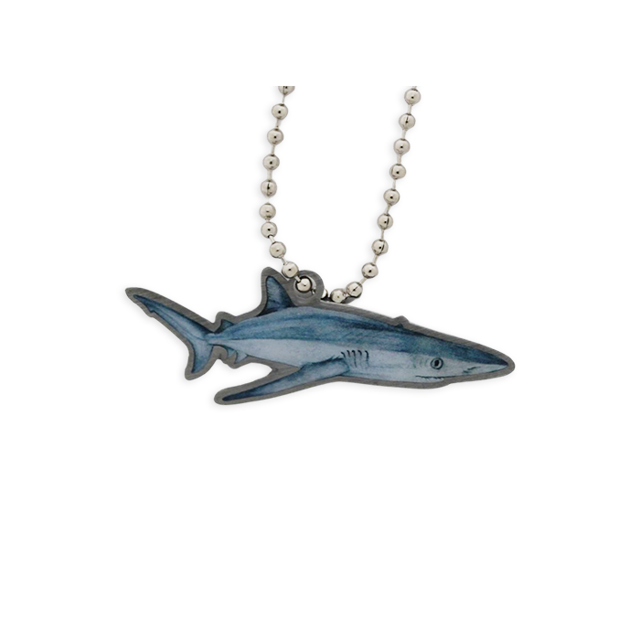 Shark Travel Tag - Blue Shark