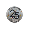 Celebrating 25 Years of Geocaching Geocoin