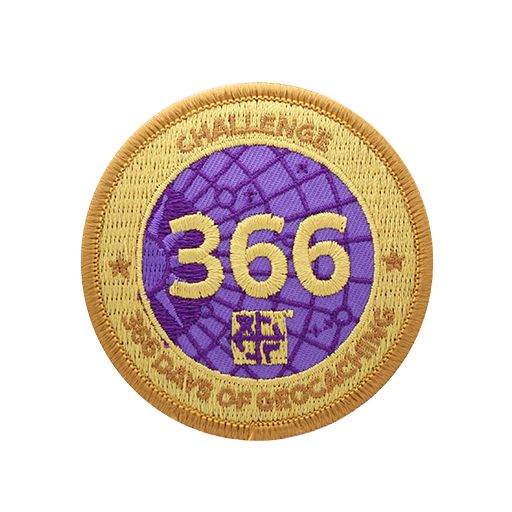 Challenges Patch - 366 Days of Geocaching
