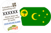 Australian, State and Territory Flag Travel Tags