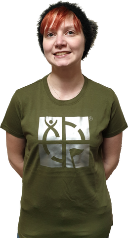 [Bargain] GeoTee Khaki with Silver
