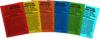 Stash Notes / Cache Notes - laminated card