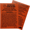 Stash Notes / Cache Notes - laminated card