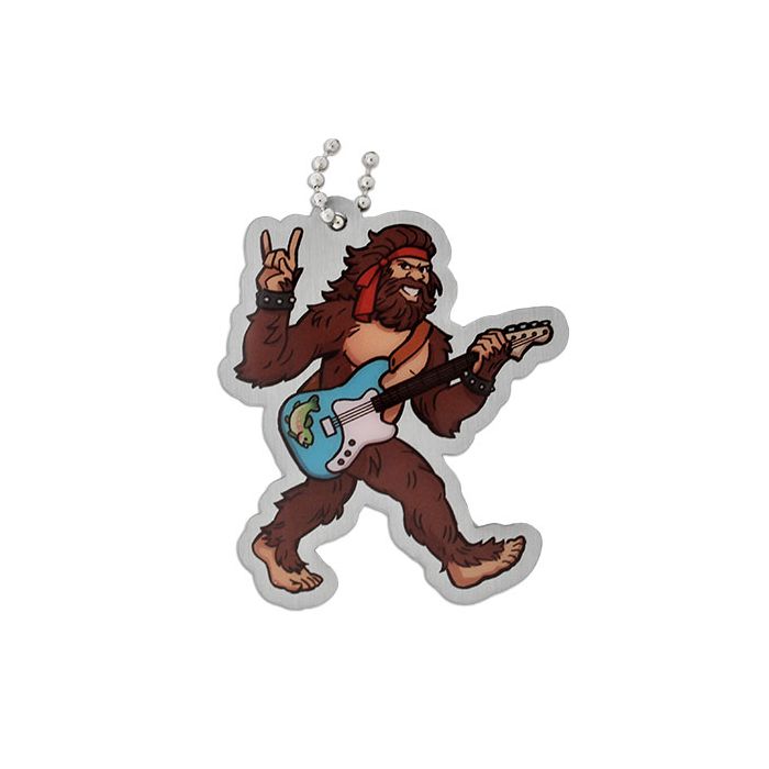 Gary the Bigfoot Travel Tag