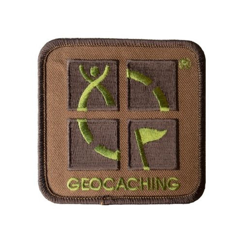 Geocaching Logo Camo patch