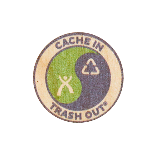 Sticker Wood CITO 35mm Round