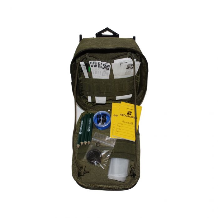 Official Medium Geocache Maintenance Kit - Green