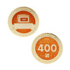 Milestone Geocoin and Tag Set - 400 Finds