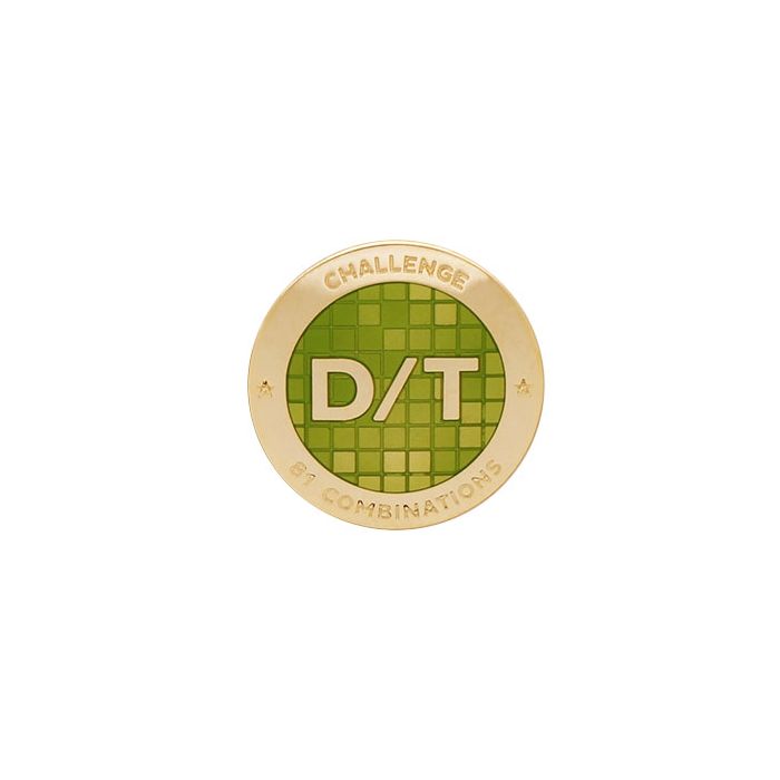 Challenges Pin - D/T Grid
