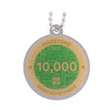 Milestone Geocoin and Tag Set - 10000 Finds