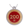 Milestone Geocoin and Tag Set - 200 Finds
