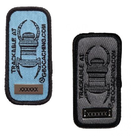 Geocaching Trackable Travel Bug® Patch