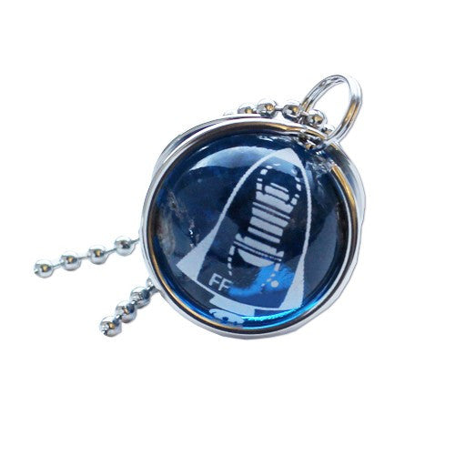 Travel Bug Groundspeak Marble Pendant
