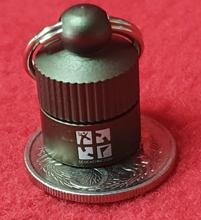 Nano Groundspeak Official Hanging - Green