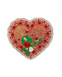2024 Valentine's Day Geocoin - Rose Gold