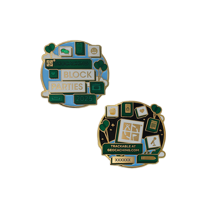 Block Parties Geocoin 2025
