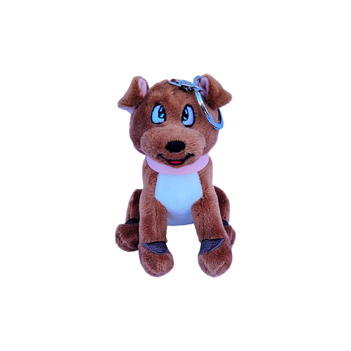 Tracker Micro Plush W/Keychain