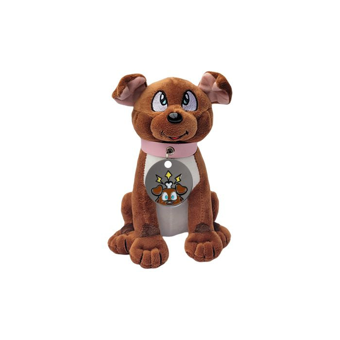 Tracker Mini Plush W/Log my Dog Tag