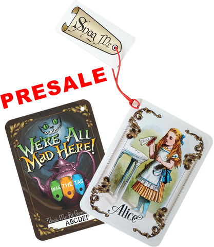 Snag the Tag: The Mad Hatters Tea Party - Alice Hider Pack