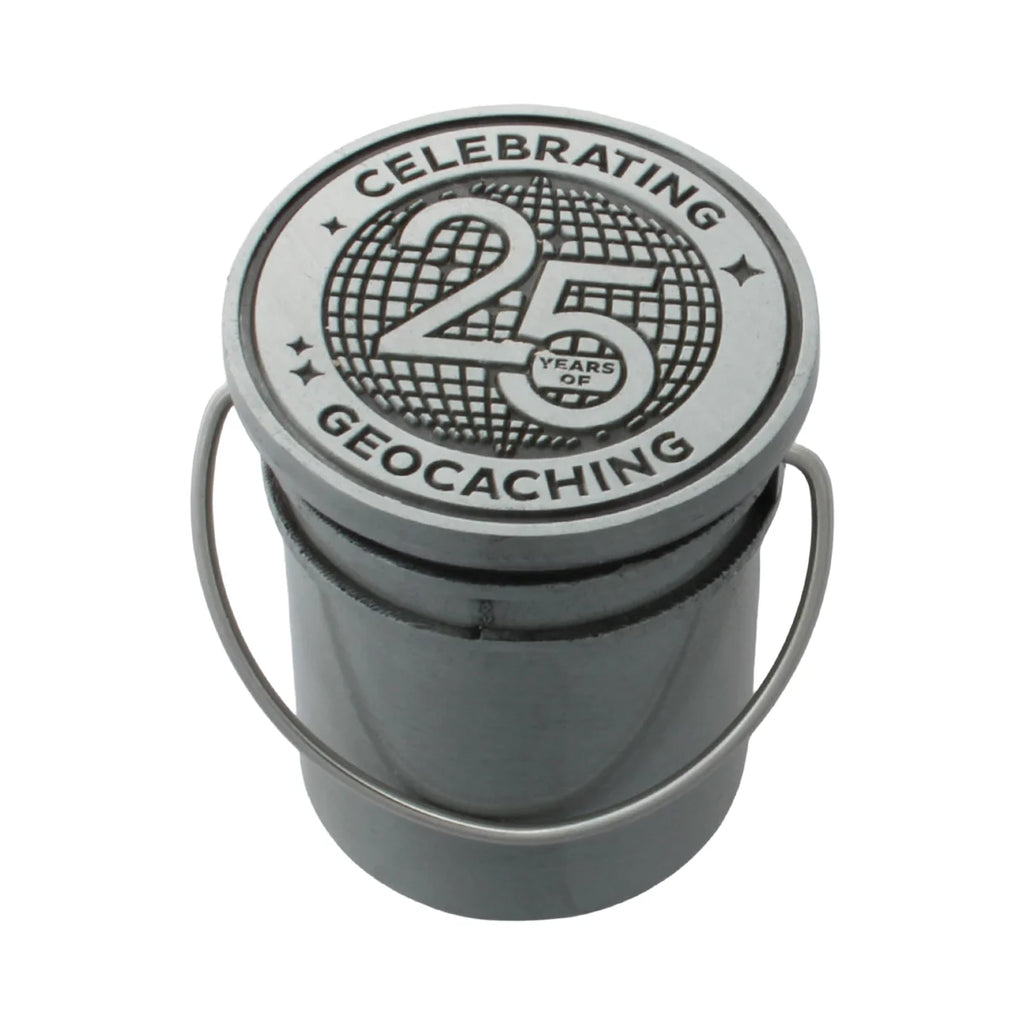 25th Anniversary 3D Bucket Geocoin