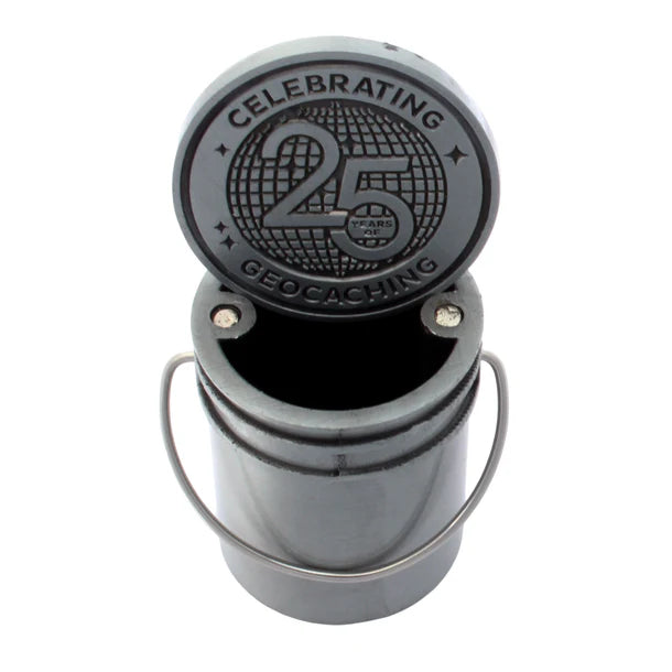 25th Anniversary 3D Bucket Geocoin