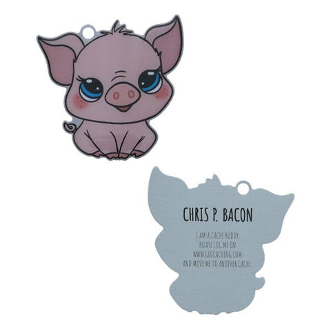 Chris P. Bacon the Trackable Tag