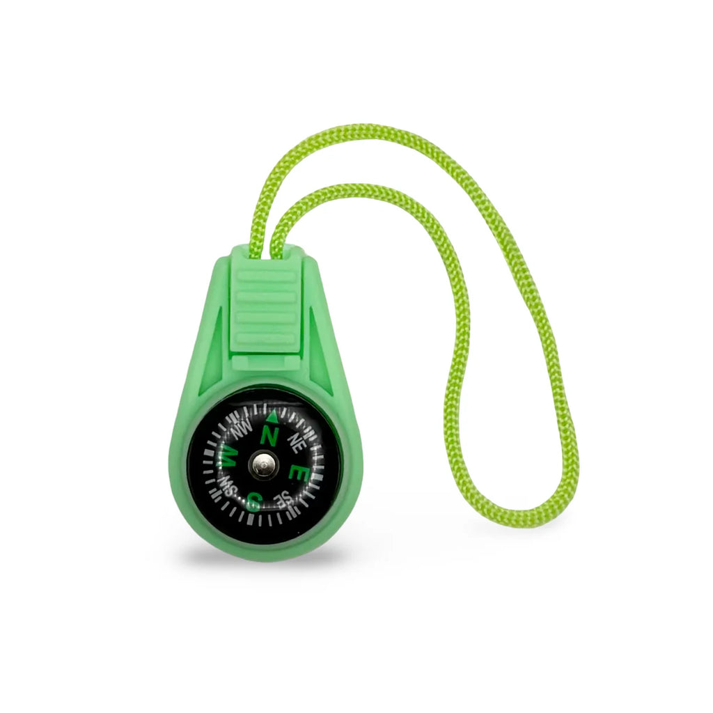 Compass SWAG/Zipper Pull- Green