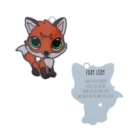 Foxy Loxy the Trackable Tag