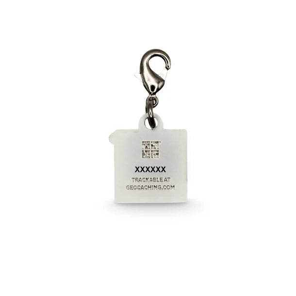 Geocaching Logo Nano Geocoin/Zipper pull/Charm with clasp