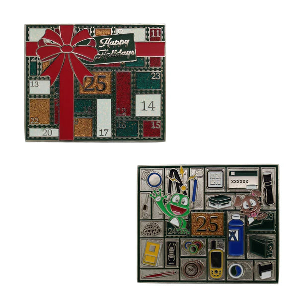 2025 Happy Holidays Geocoin
