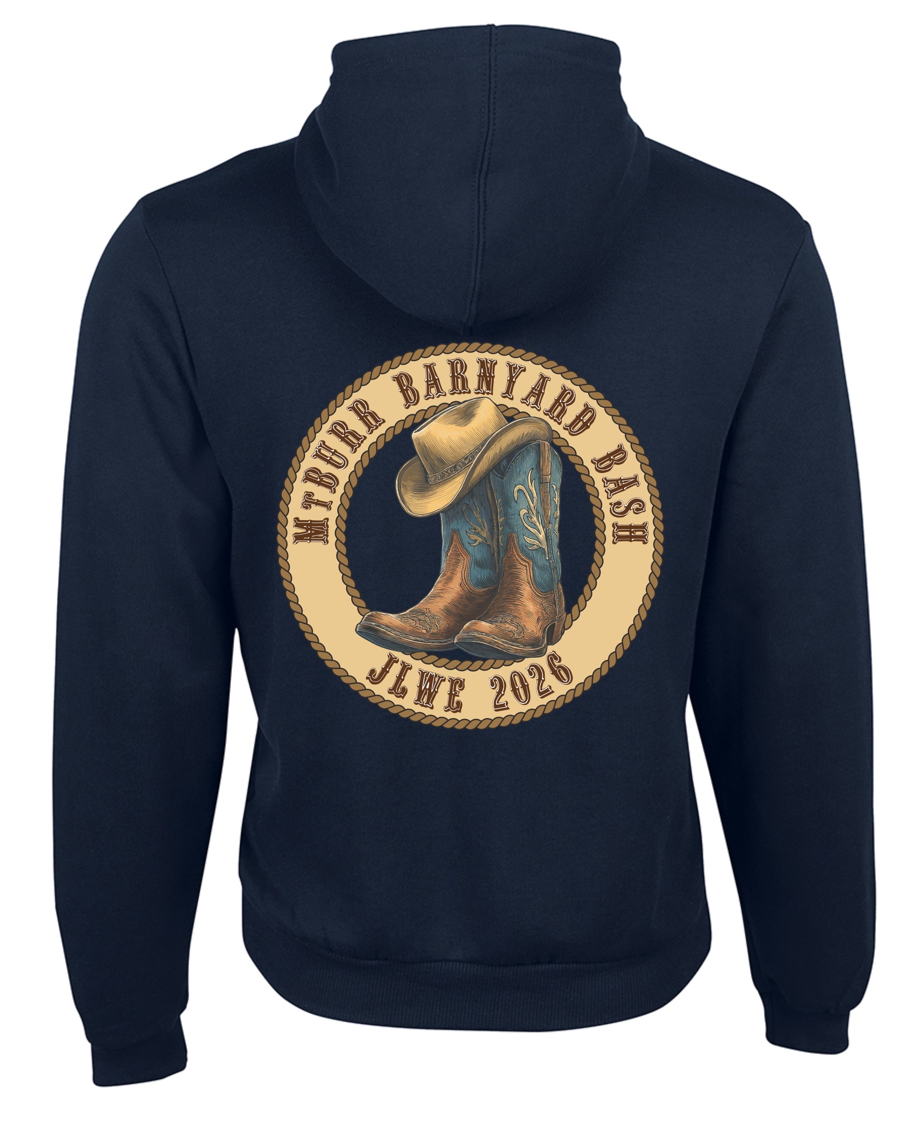 JLWE MtBurr Barnyard Bash Hoodie