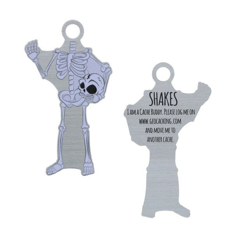 New Shakes The Skeleton Travel Tag