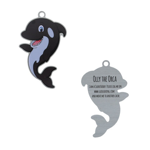 Olly the Orca Travel Tag