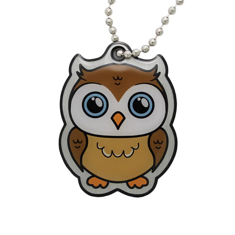 Cachekinz Owl Travel Tag