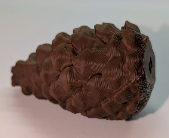 Pine Cone Cache 3D Printed
