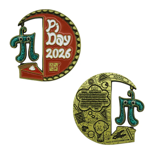 2026 Pi Day Geocoin