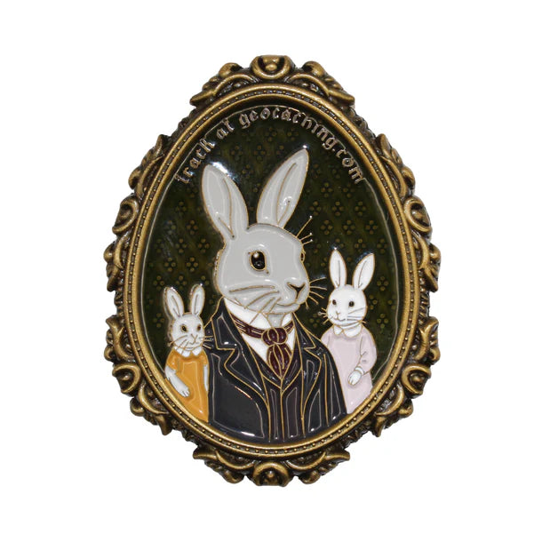 Distinguished Rabbits Geocoin