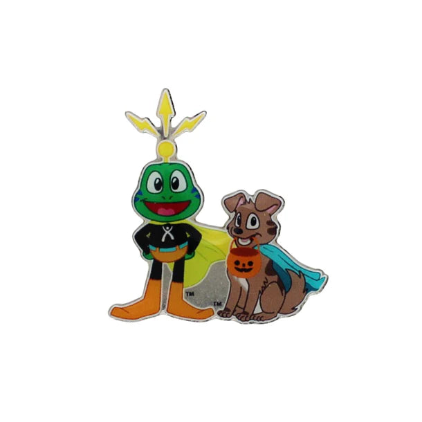 Signal and Tracker Trick-or-Treat Micro Geocoin