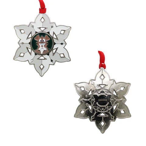 2025 Snowflake Ornament Geocoin - Tracker
