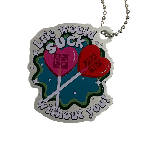 Sucker For You Cache Buddy Travel Tag