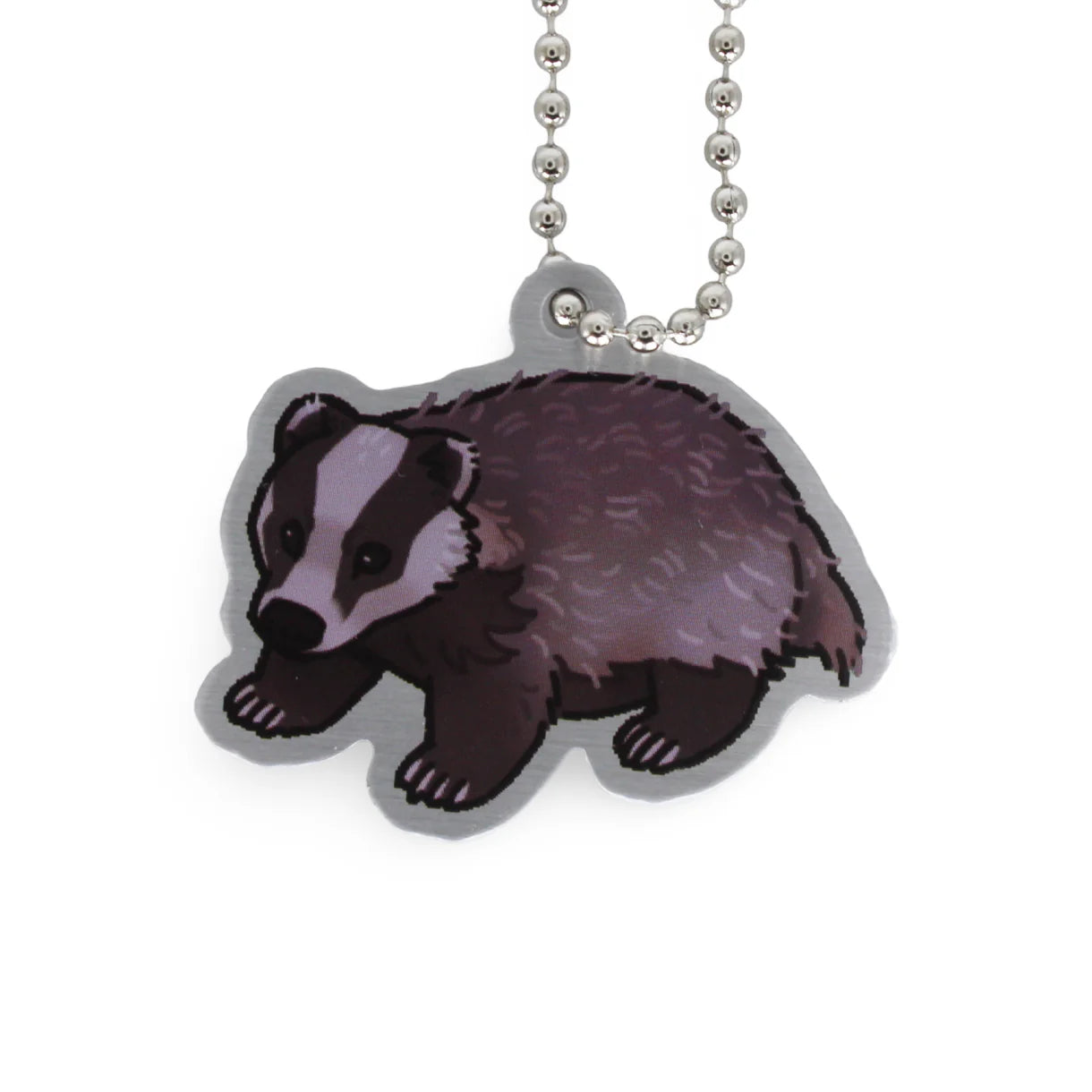 Woodland Creatures Travel Tag - Badger