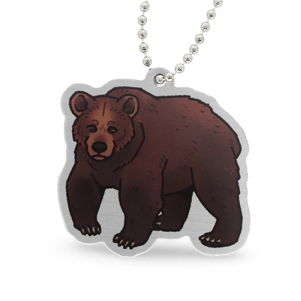 Woodland Creatures Travel Tag - Bear