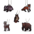 Woodland Creatures Travel Tag Set - All 5 Tags