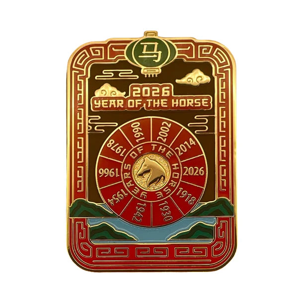 Year of the Fire Horse Geocoin