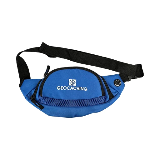 Geocaching Essentials Hip Pack- Blue